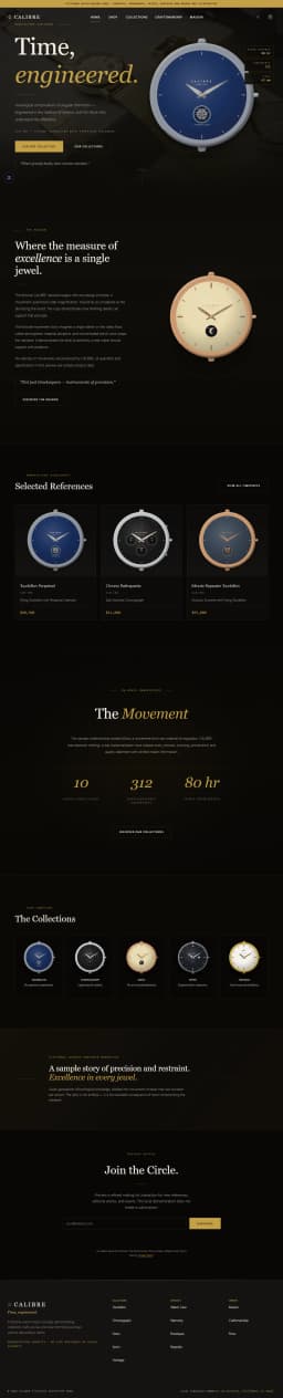 CALIBRE — Fine Watches preview