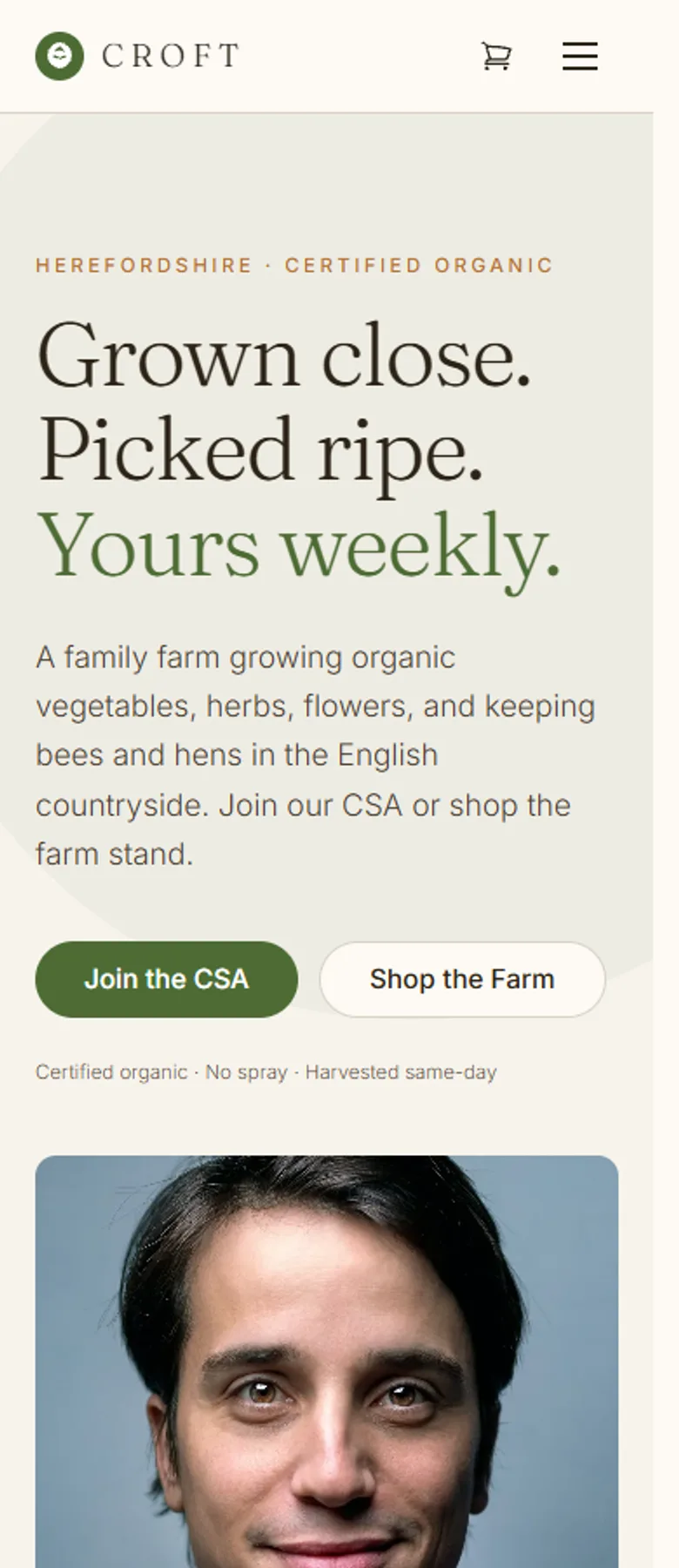 CROFT — Farm-to-Table & CSA Shop — screenshot 7