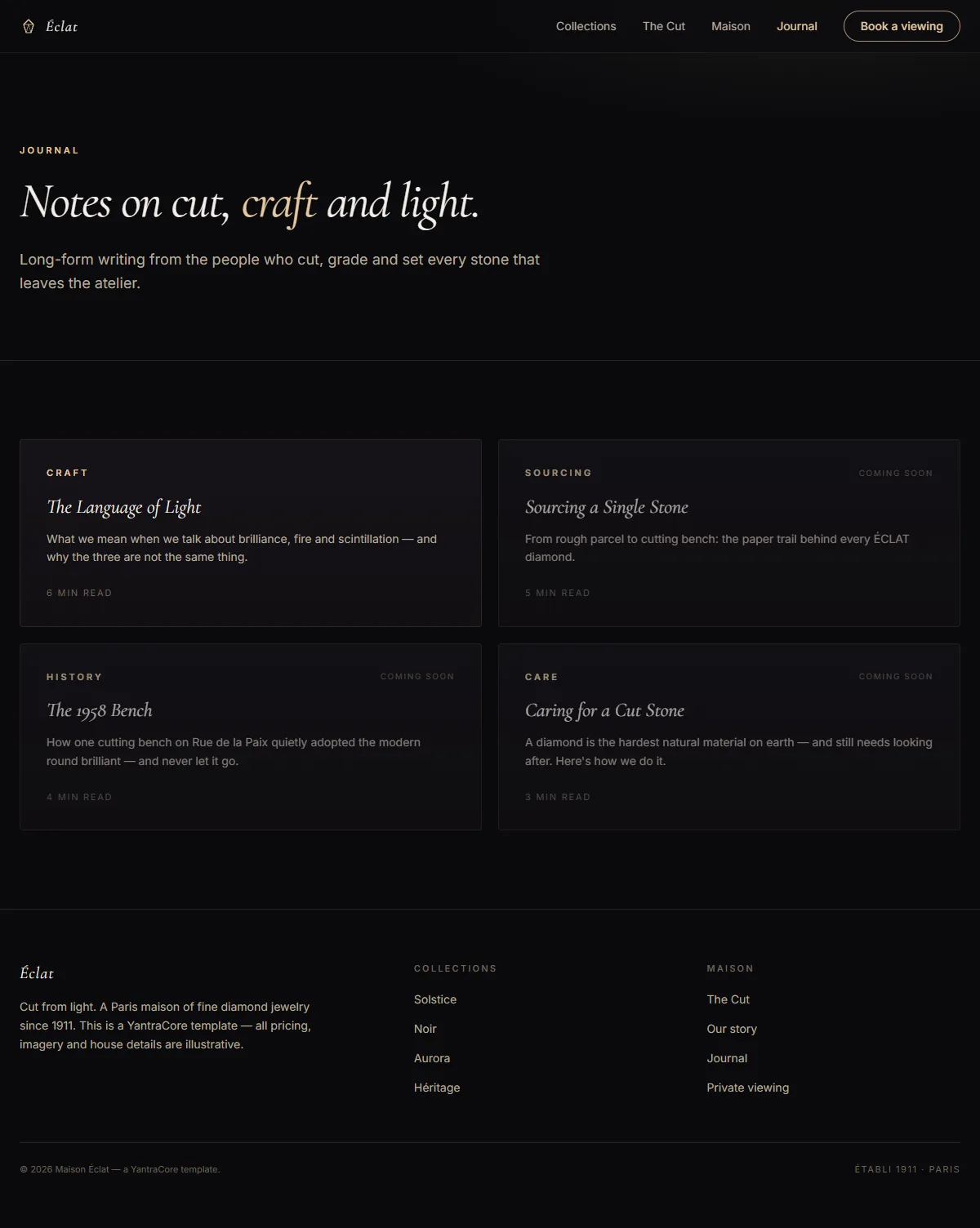 ÉCLAT — Fine Jewelry Maison — screenshot 6