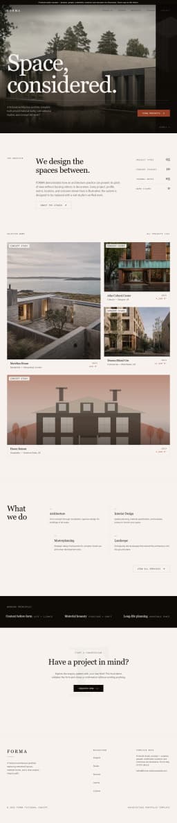 FORMA — Architecture & Interior Studio preview