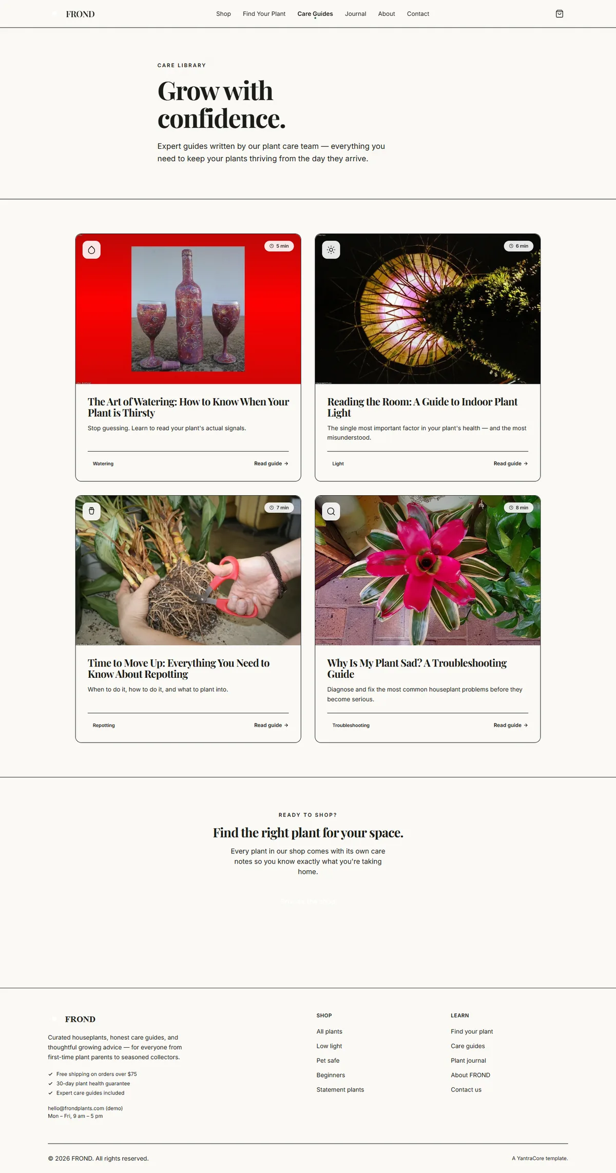 FROND — Houseplants & Nursery — screenshot 3