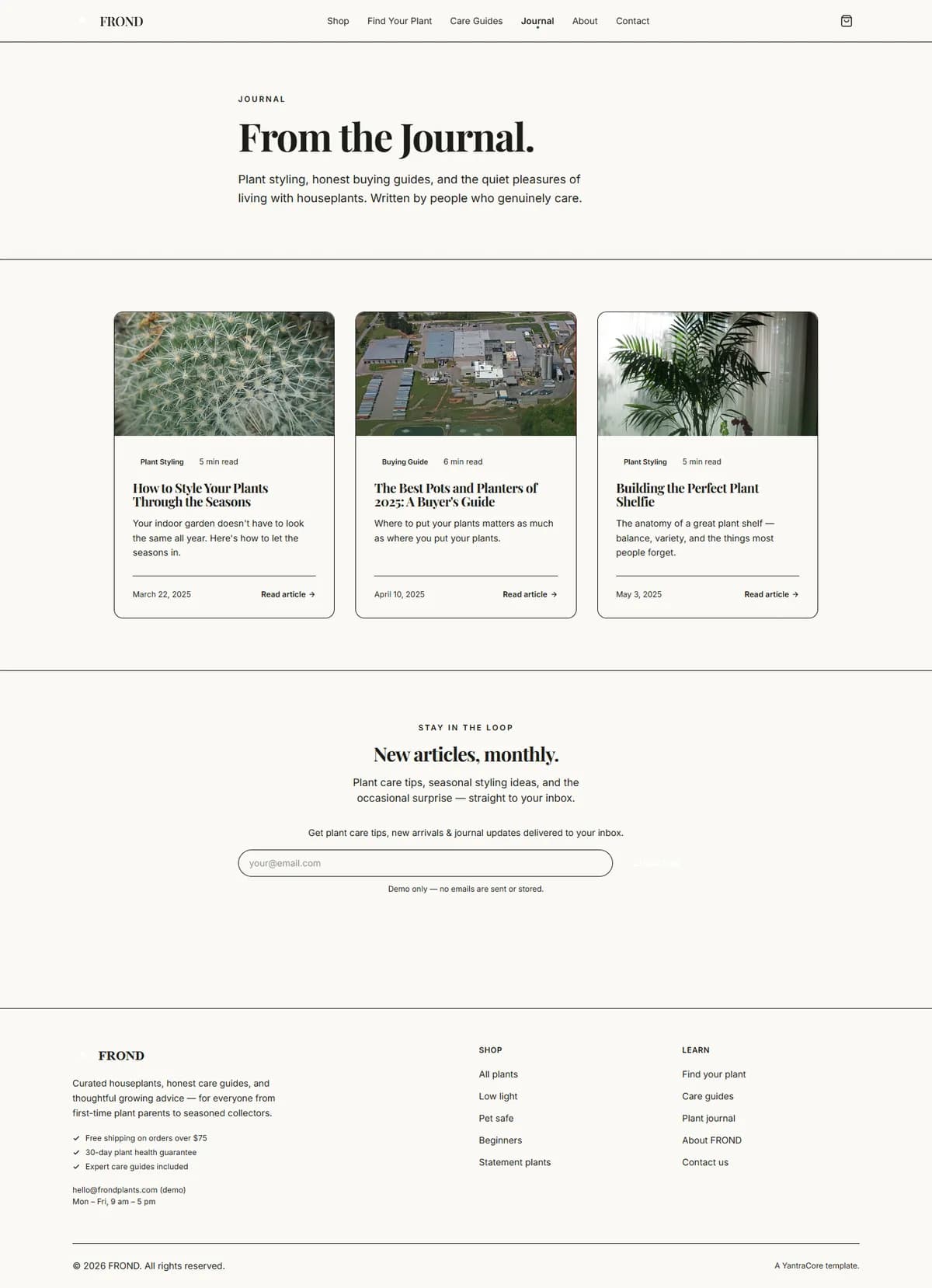 FROND — Houseplants & Nursery — screenshot 4