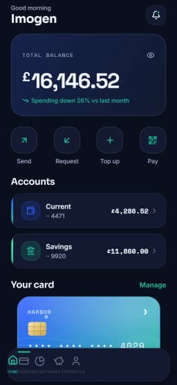 HARBOR — Neobank & Mobile Banking preview