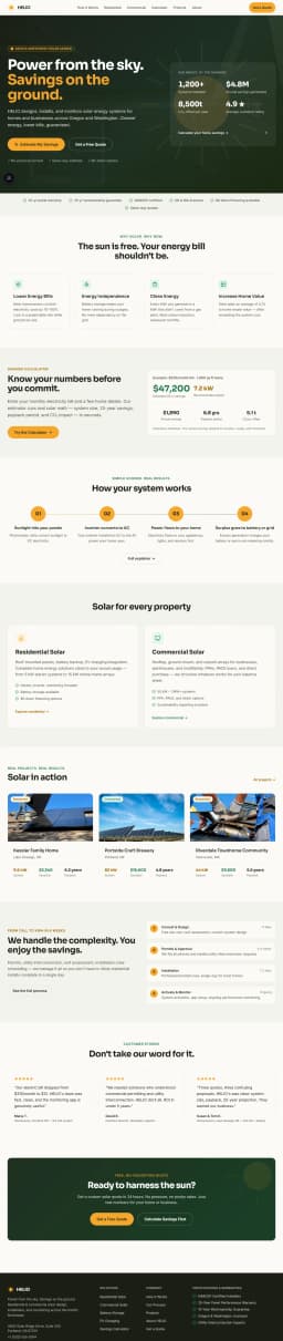 HELIO — Solar Energy Company preview