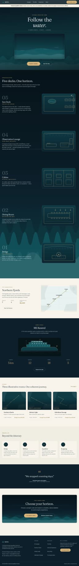 KEEL — Fictional Expedition Theme preview