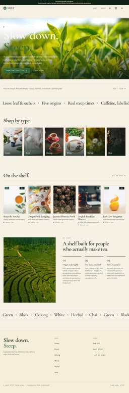 STEEP — Specialty Tea preview