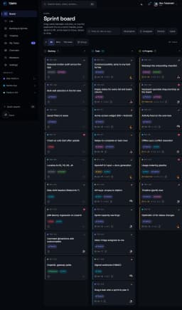 TEMPO — Project Management & Kanban preview