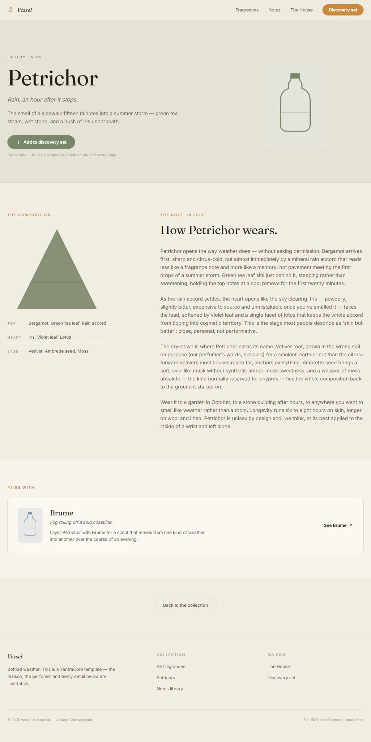 VESSEL — Prestige Fragrance House — screenshot 3