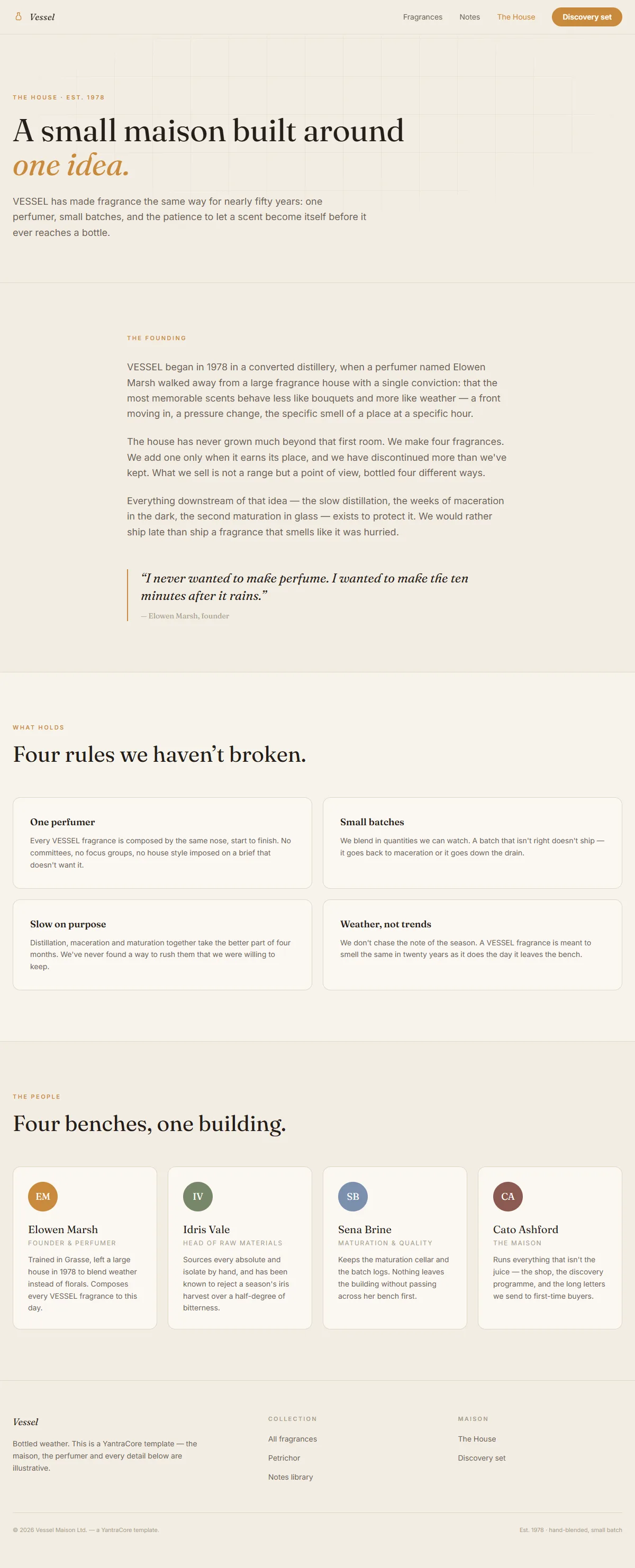 VESSEL — Prestige Fragrance House — screenshot 4