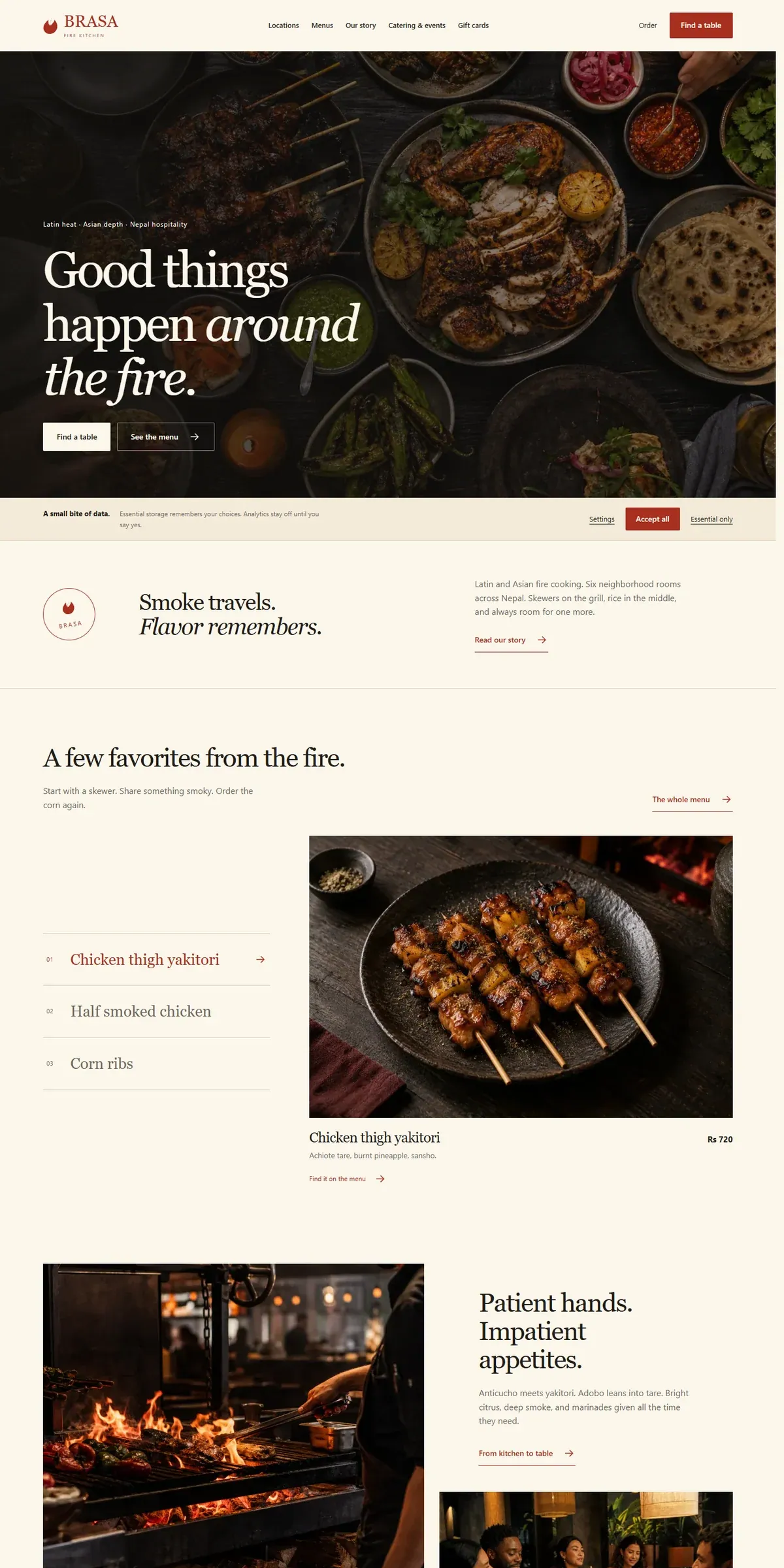 BRASA — Fire Kitchen - screenshot