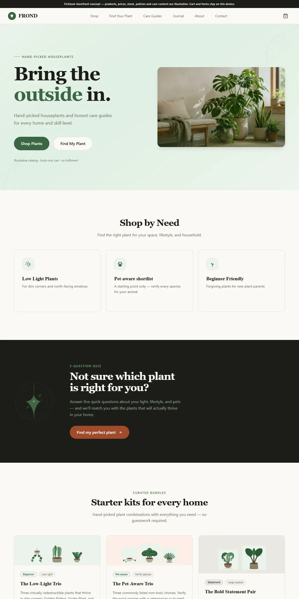 FROND — Houseplants & Nursery - screenshot