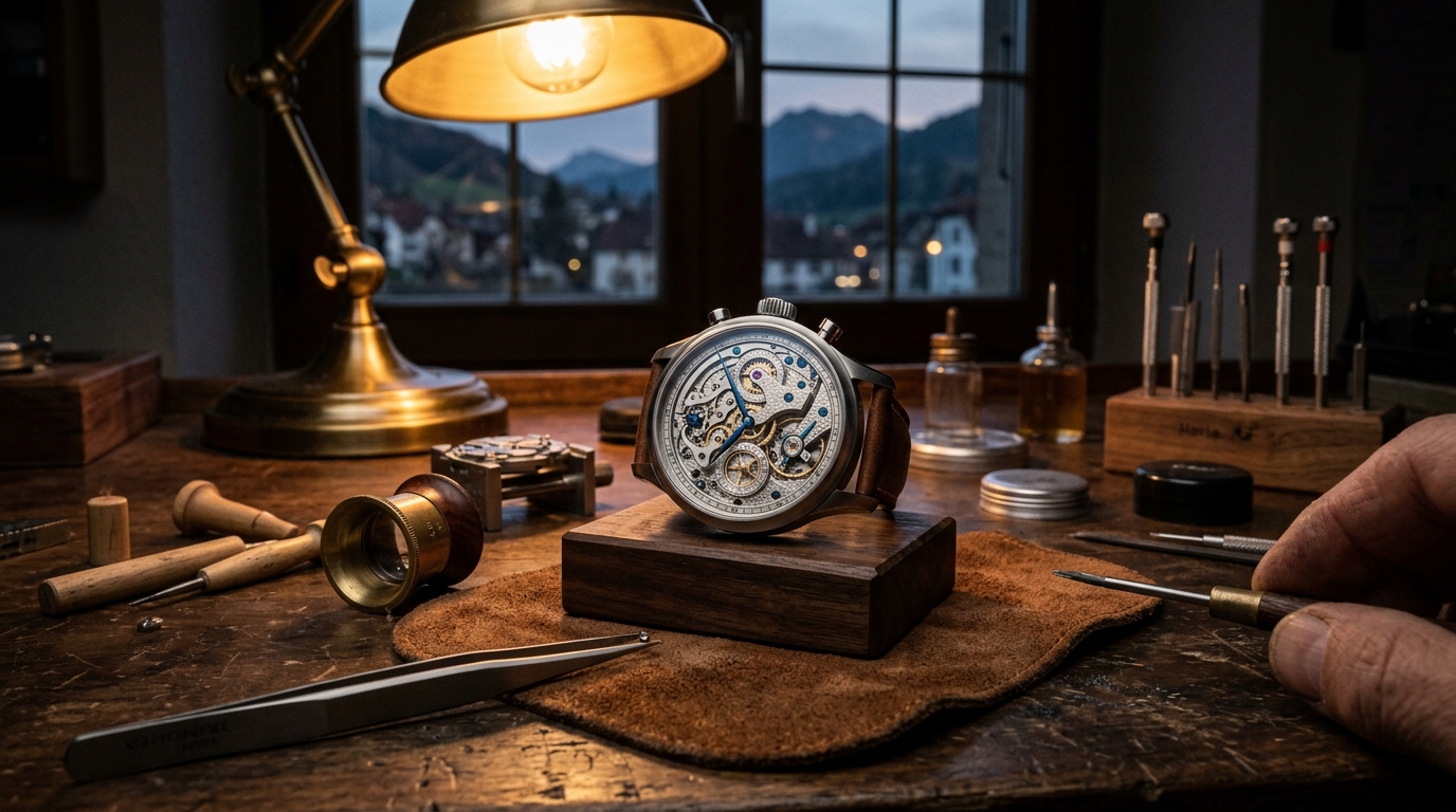 Aethel Master Watchmaker Atelier in the Vallée de Joux