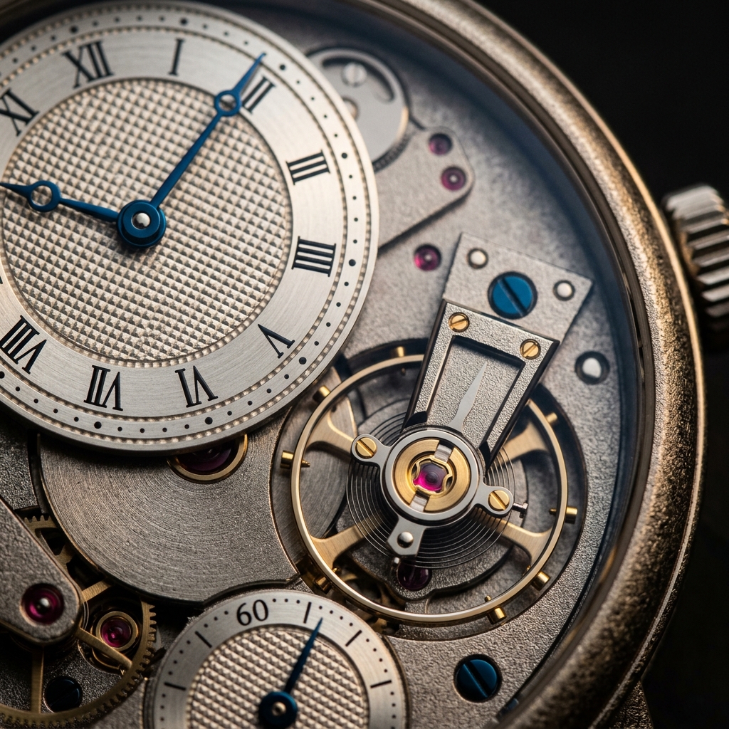 Chronomètre Inversé Macro Detail