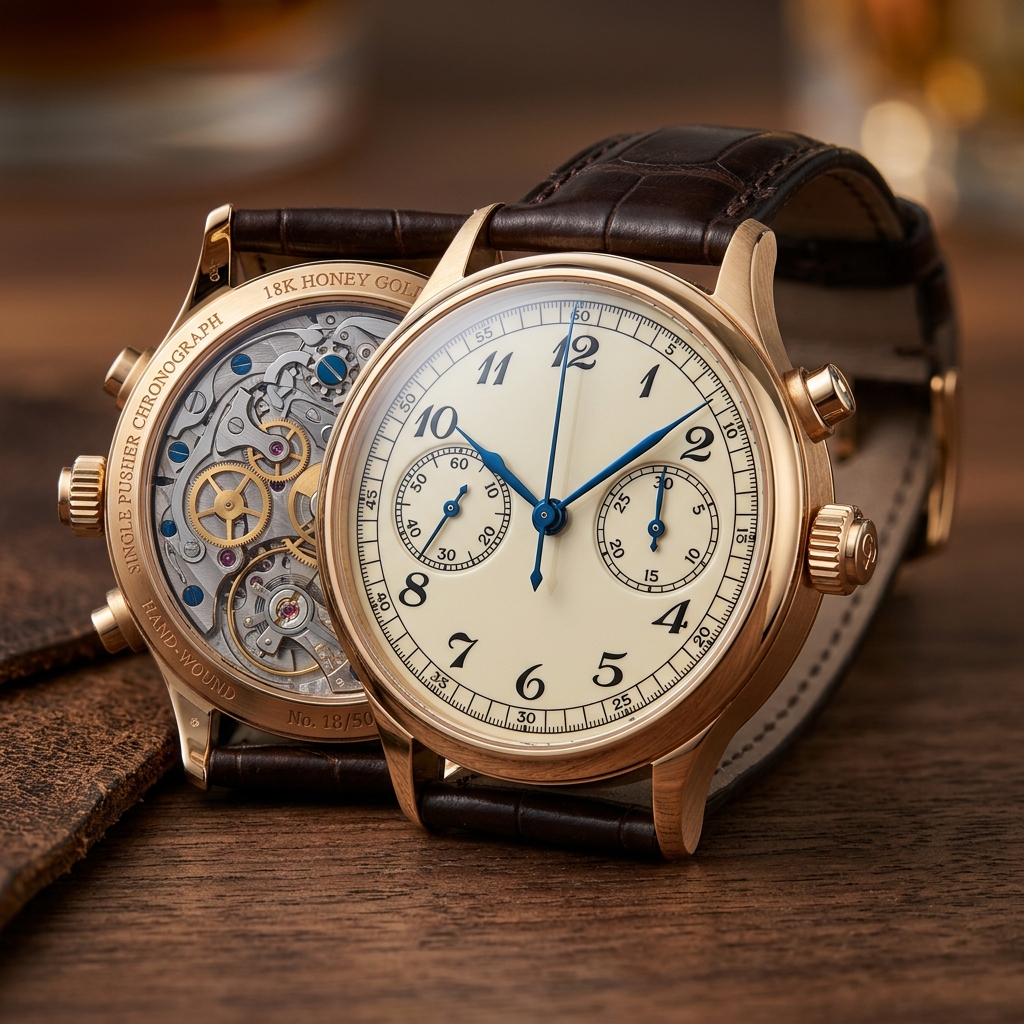 Monopoussoir Chronographe Macro Detail