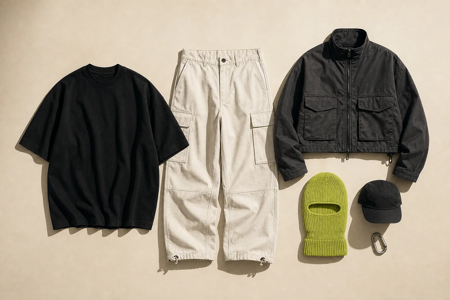 Boundary Tee — Heavy jersey / dropped shoulder