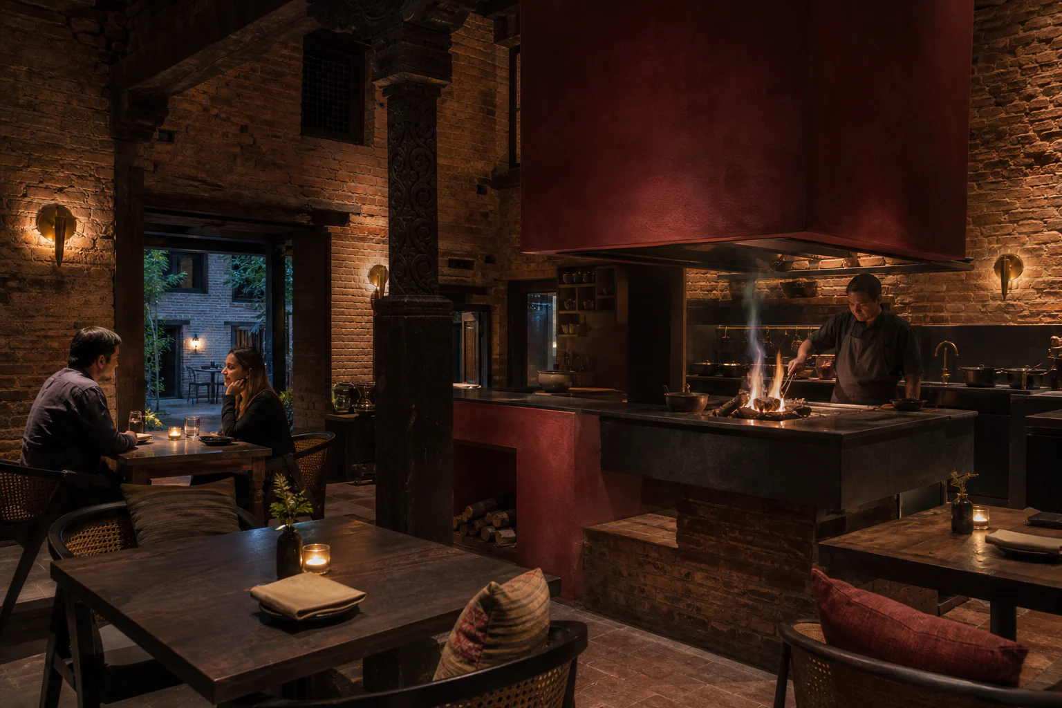 Patan BRASA dining room