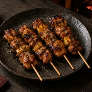 Chicken thigh yakitori