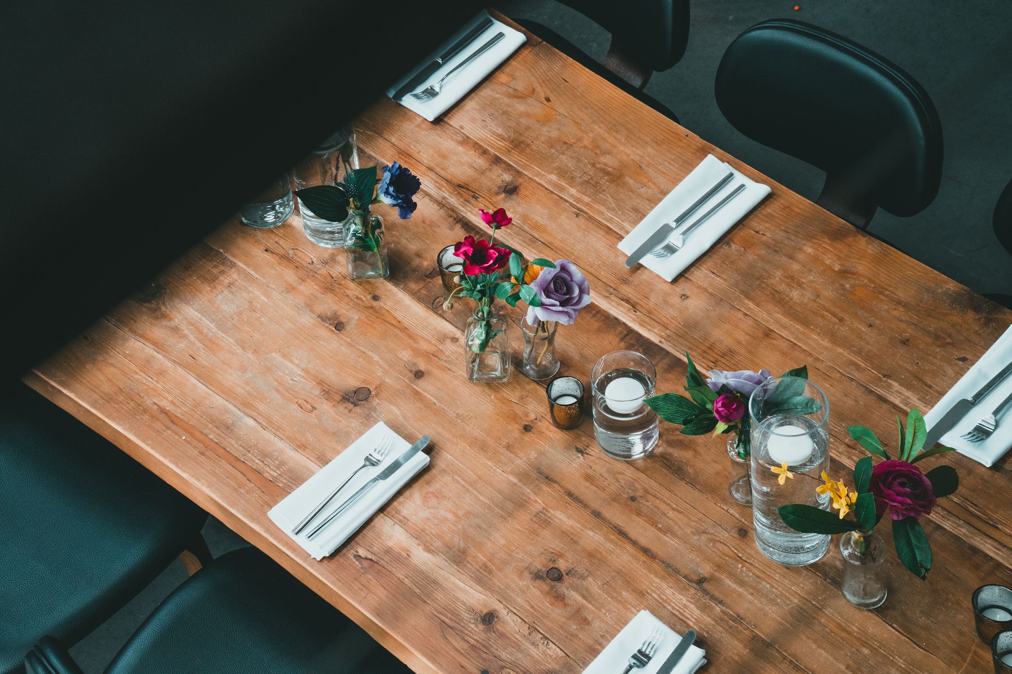 Warm dining room representing BRASA Patan