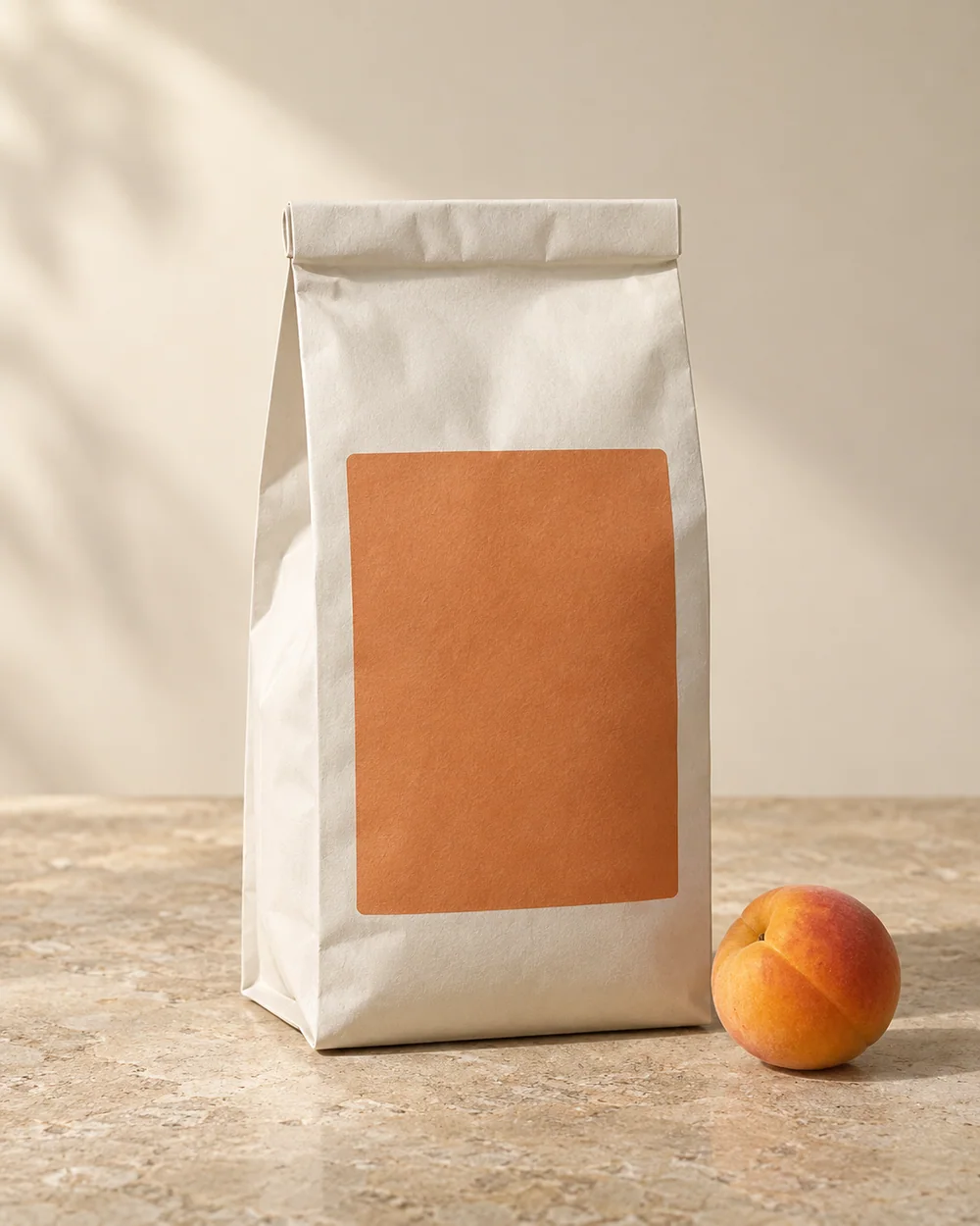 Unlabelled coffee bag representing Peru Cajamarca Norte