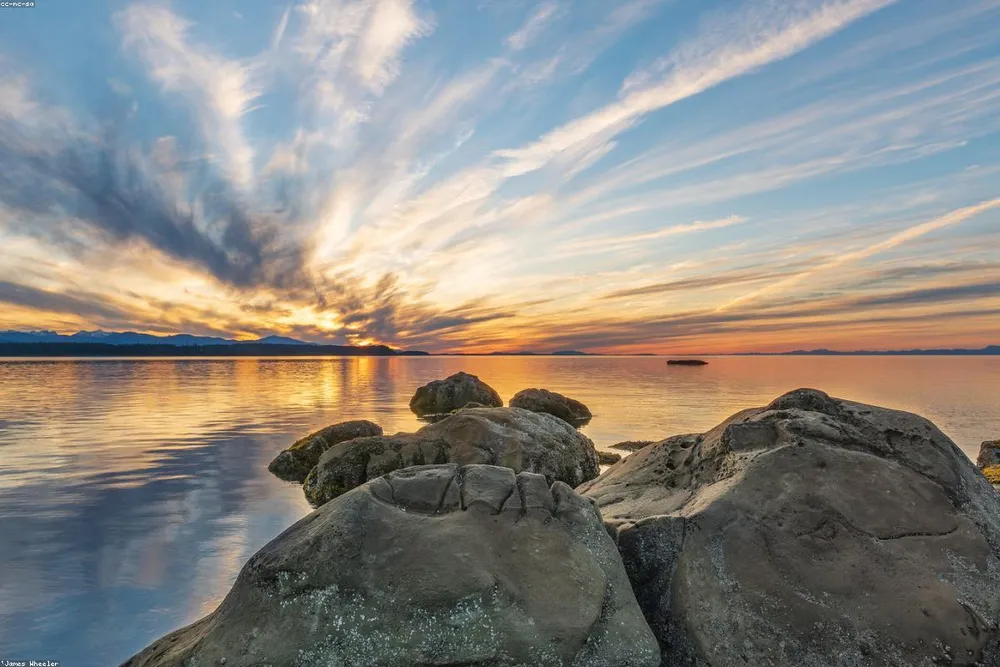 The bay at first light