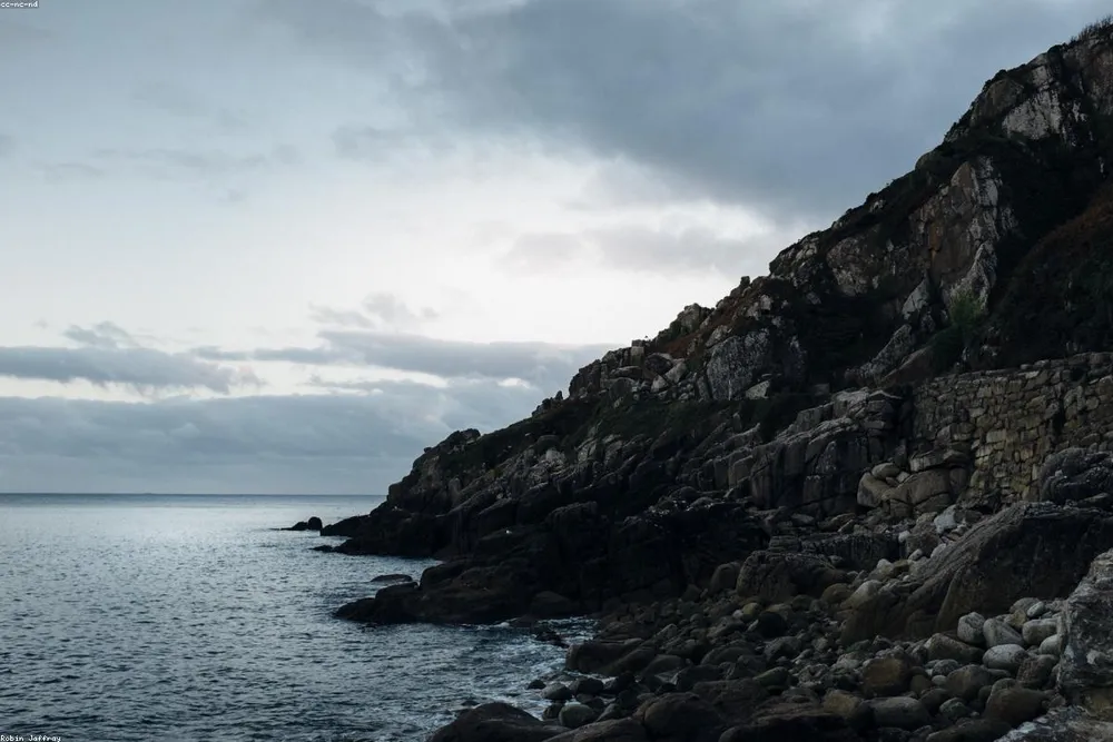 The headland at sunset
