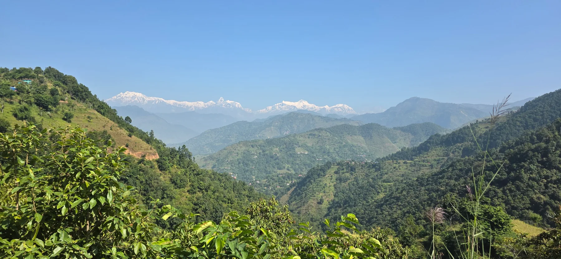 Ridge-top viewpoint — view 8