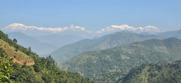 Ridge-top viewpoint — view 9