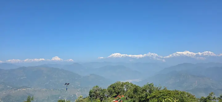 Ridge-top viewpoint — view 11