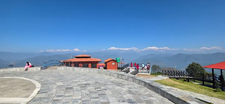 Ridge-top viewpoint — view 12