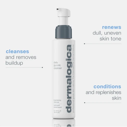 daily glycolic cleanser professional skincare product
