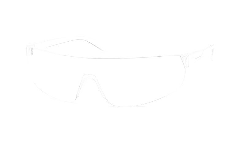 Aegis optical frame in Crystal