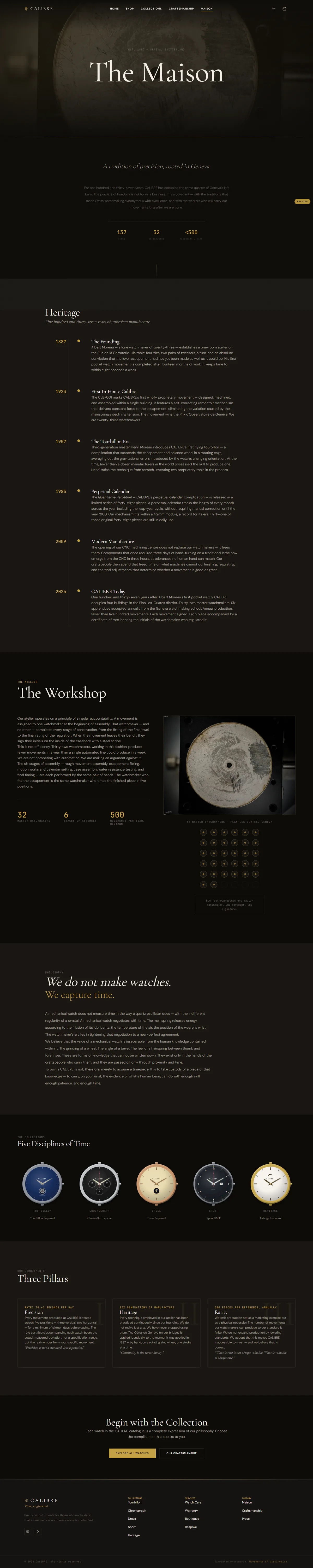 CALIBRE — Fine Watches screenshot 4