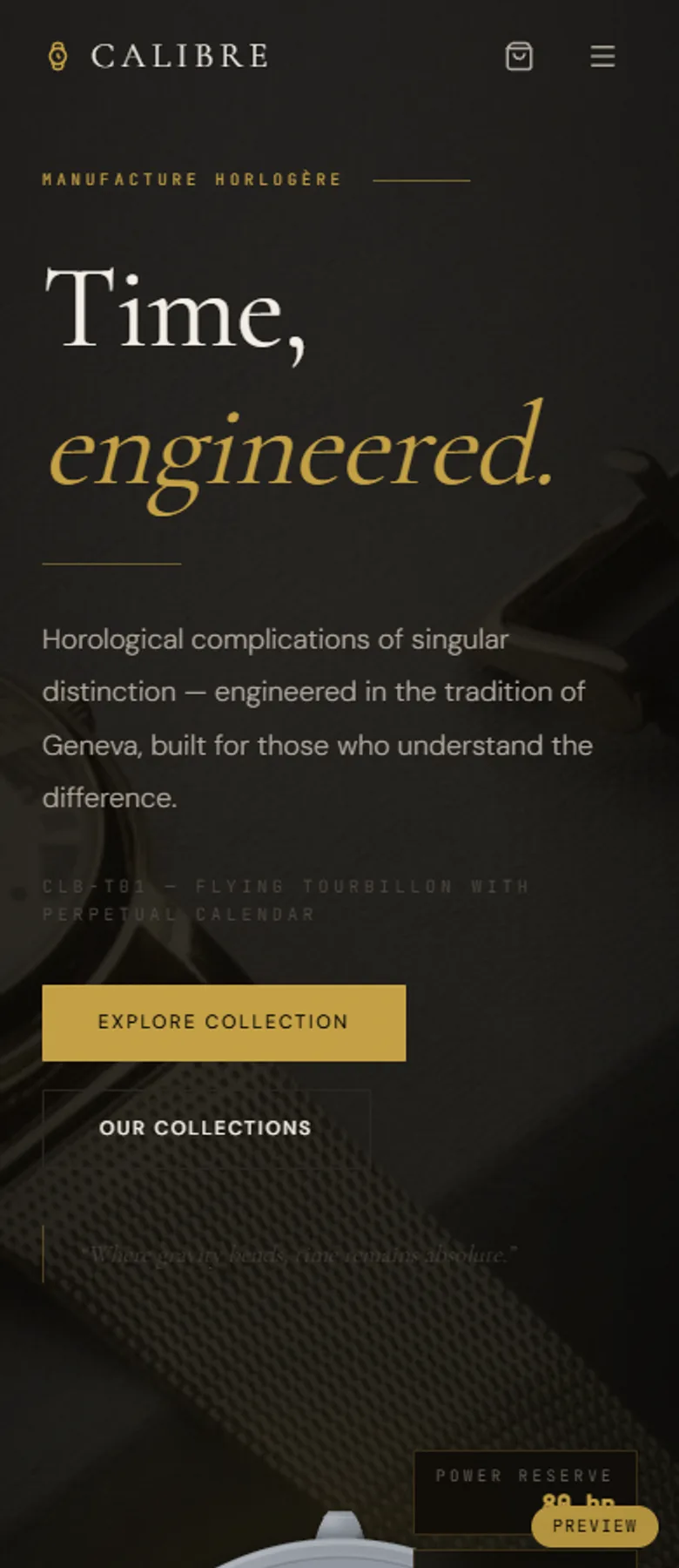 CALIBRE — Fine Watches screenshot 7