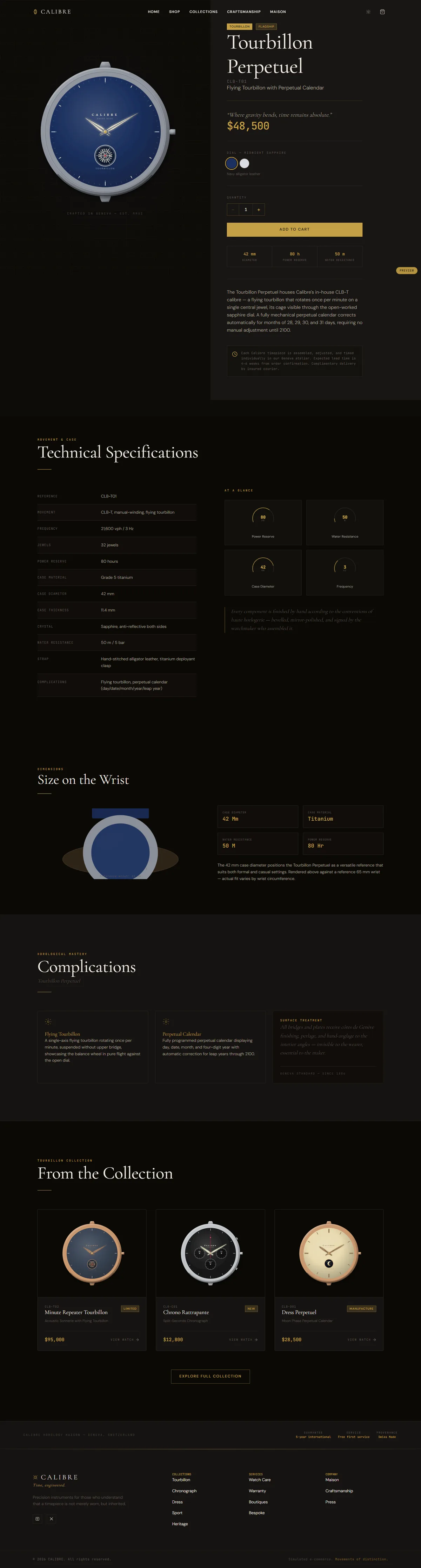 CALIBRE — Fine Watches screenshot 6