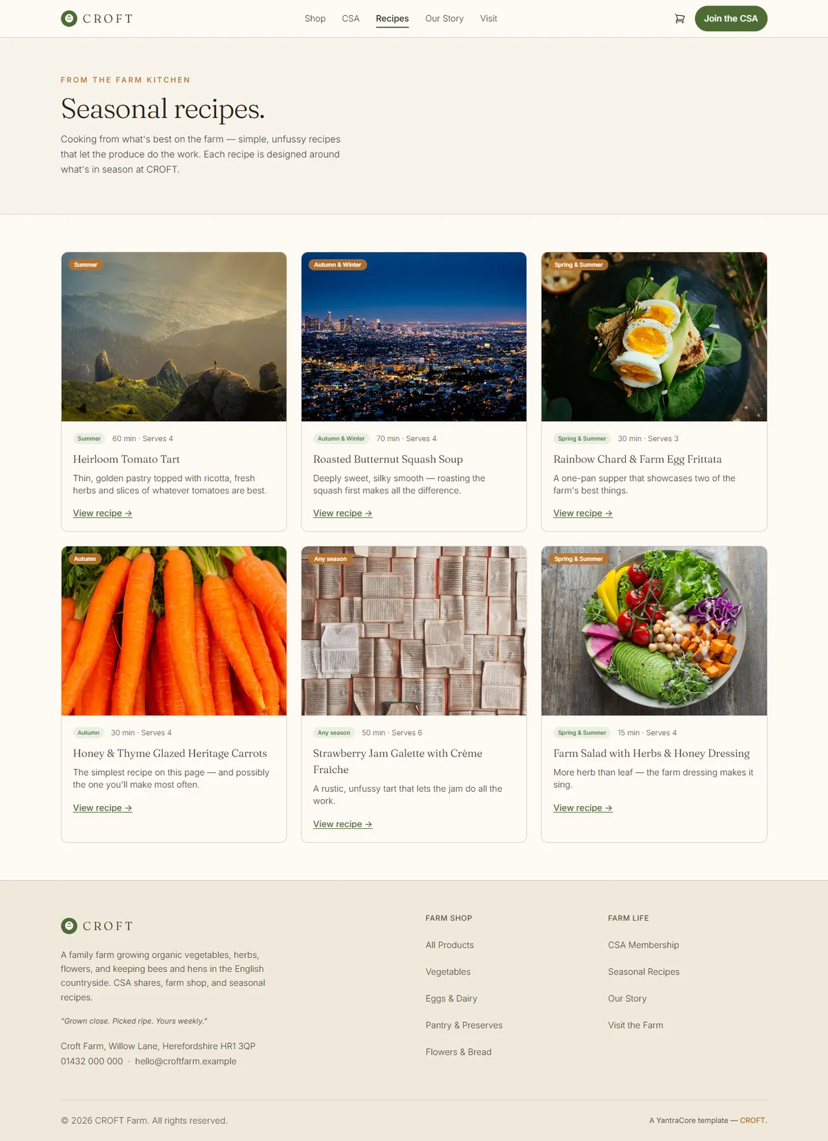 CROFT — Farm-to-Table & CSA Shop screenshot 4