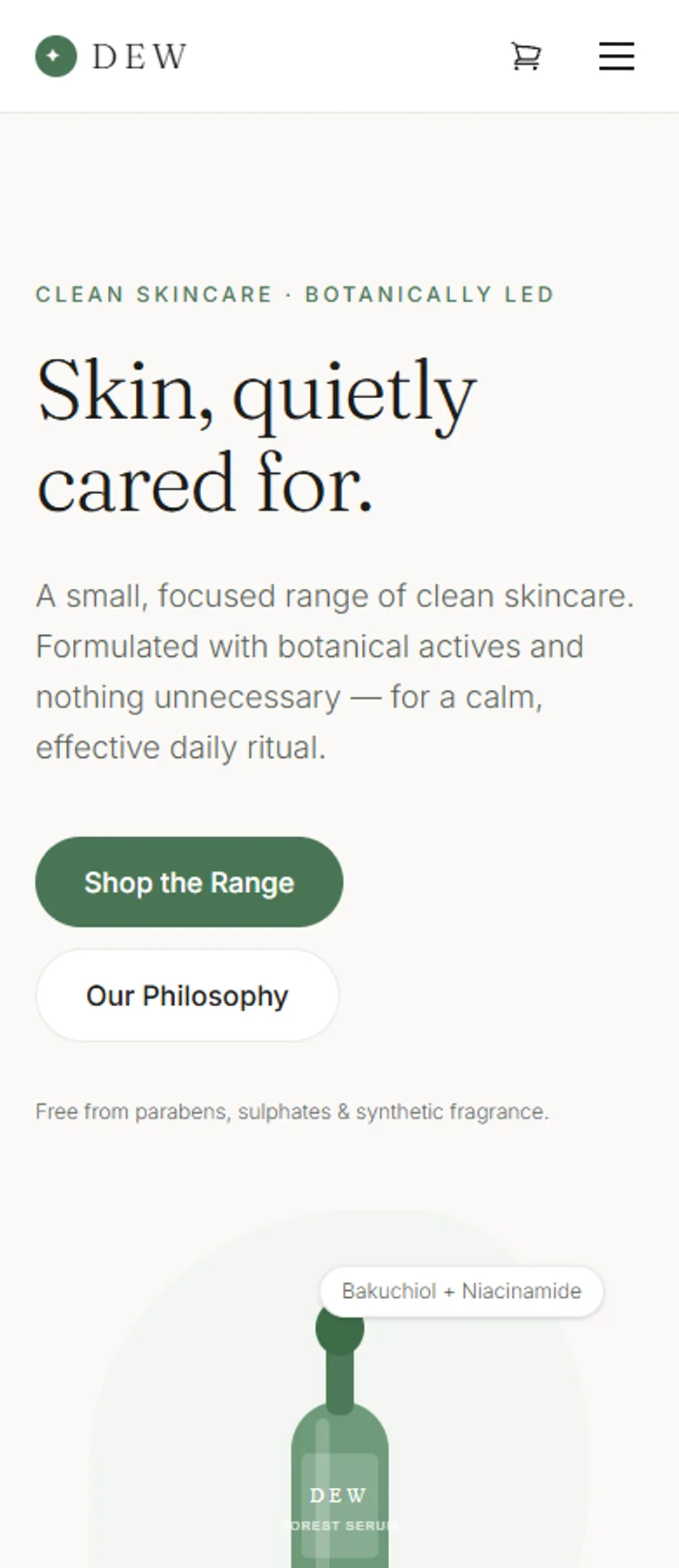 DEW — Skincare Storefront screenshot 6
