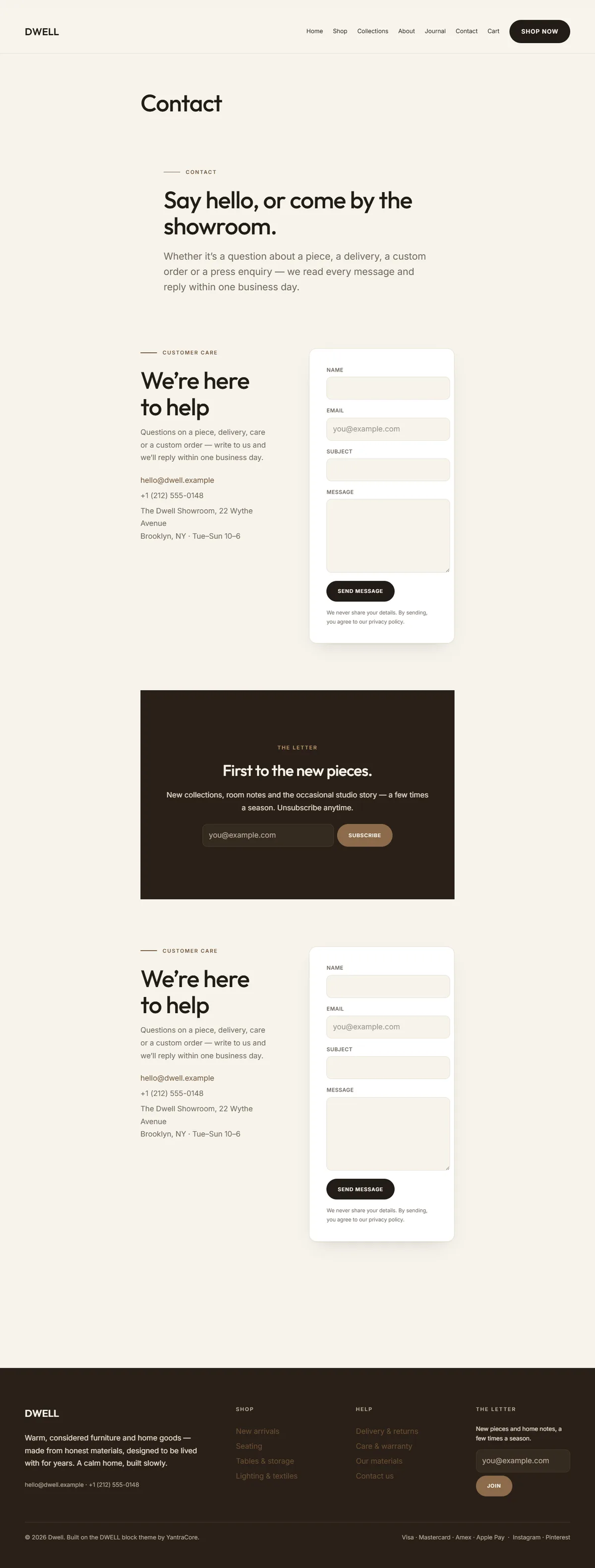 DWELL — WooCommerce Furniture & Home-Goods Theme screenshot 4