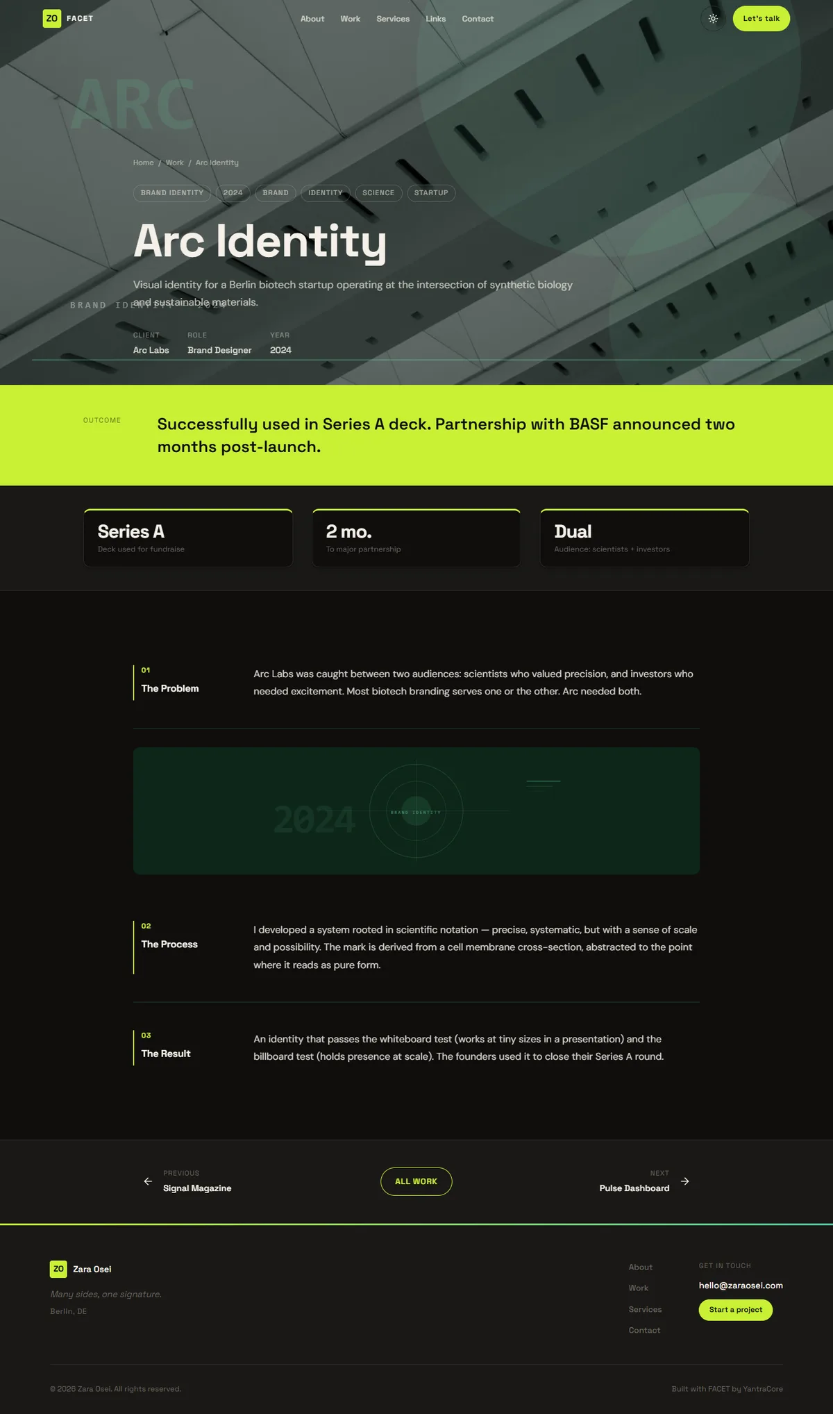 FACET — Creator & Portfolio screenshot 2
