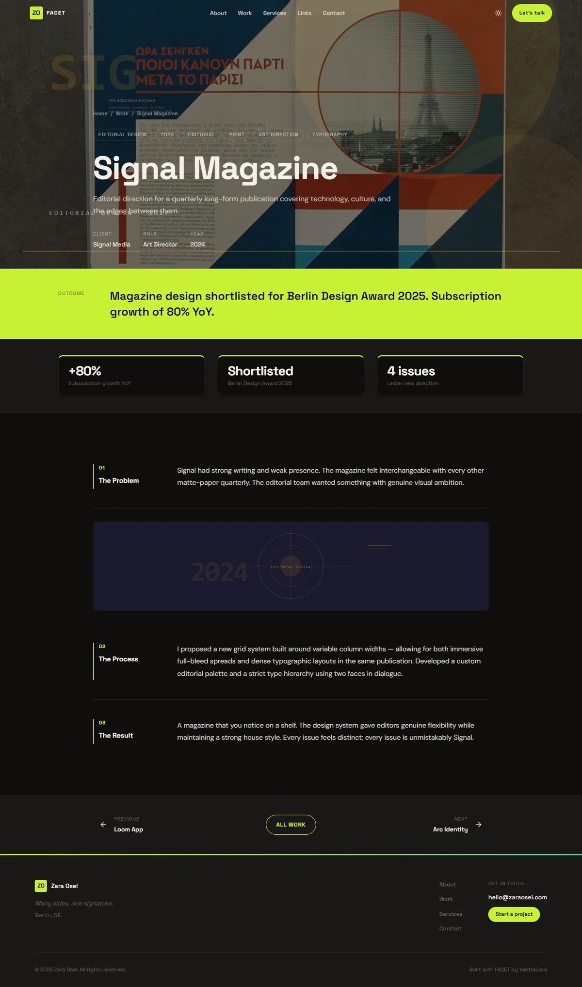 FACET — Creator & Portfolio screenshot 6