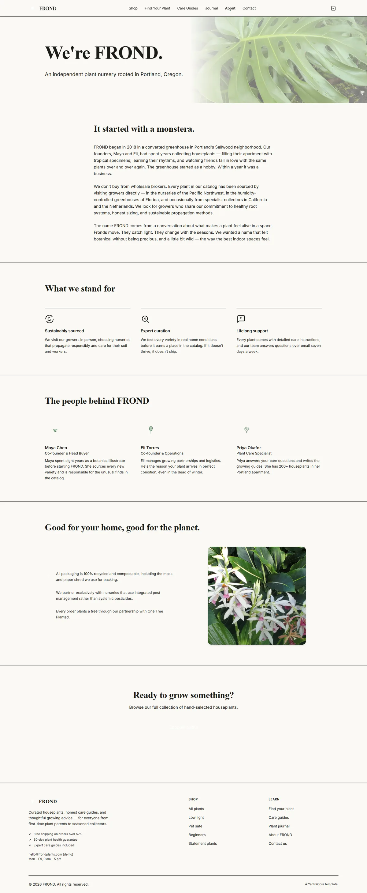 FROND — Houseplants & Nursery screenshot 2