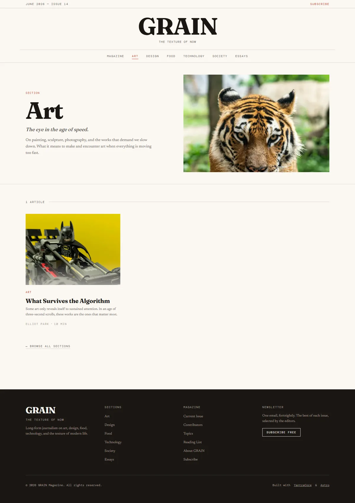 GRAIN — Digital Culture Magazine screenshot 3
