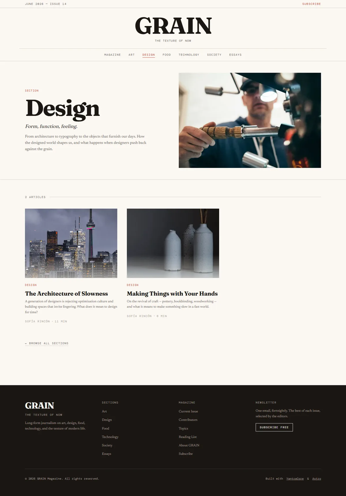 GRAIN — Digital Culture Magazine screenshot 4
