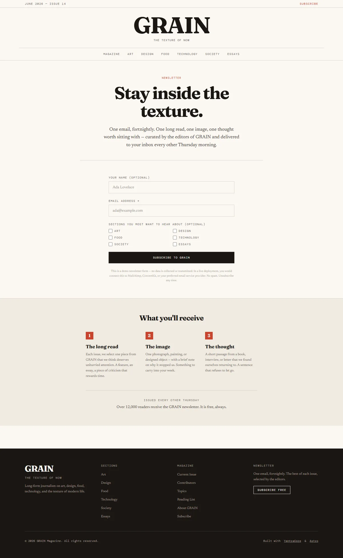 GRAIN — Digital Culture Magazine screenshot 5
