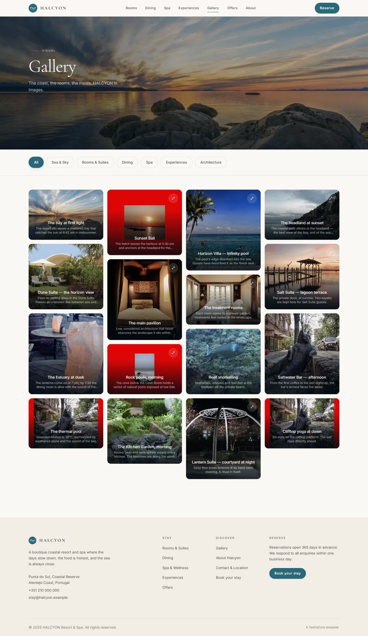 HALCYON — Boutique Resort & Spa screenshot 4