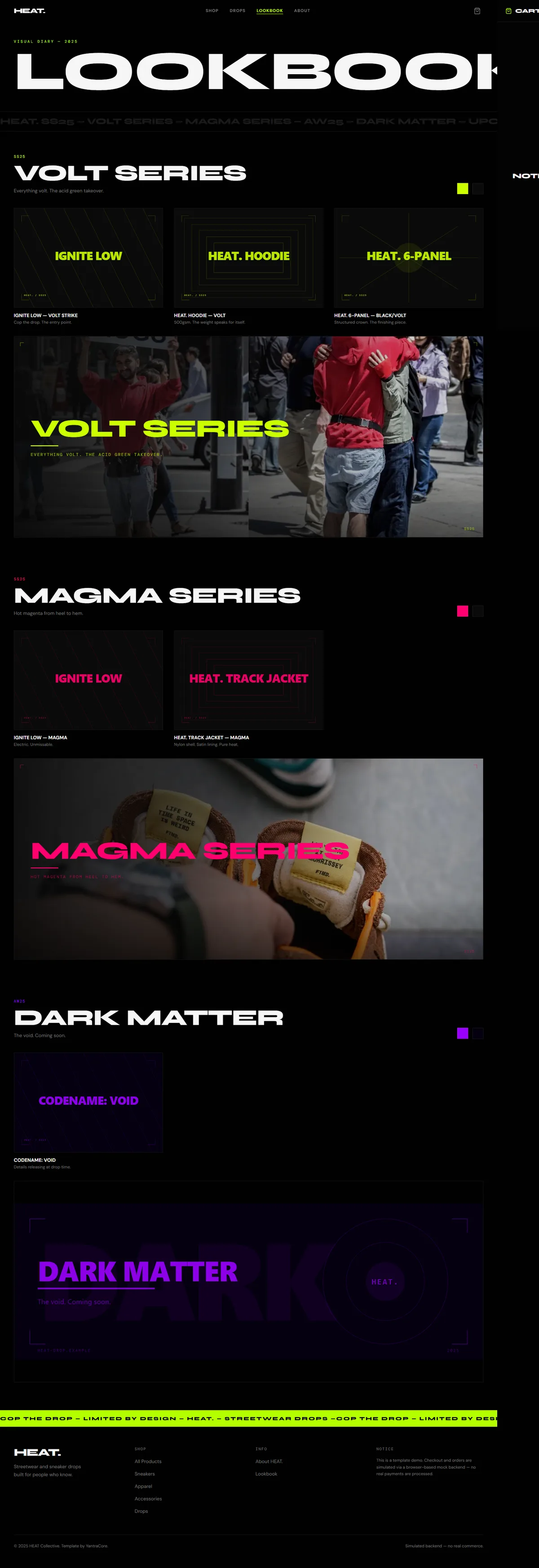 HEAT — Streetwear & Sneaker Drops screenshot 5