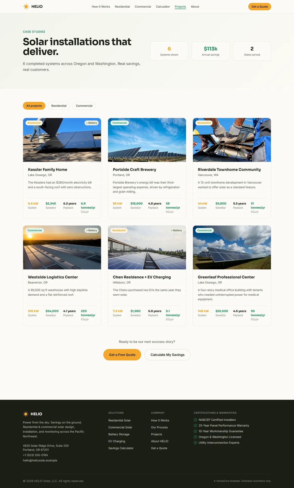 HELIO — Solar Energy Company screenshot 6