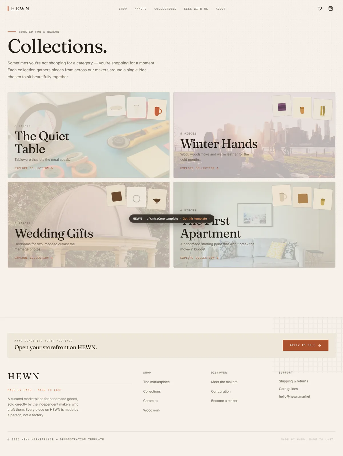 HEWN — Handmade Marketplace screenshot 4