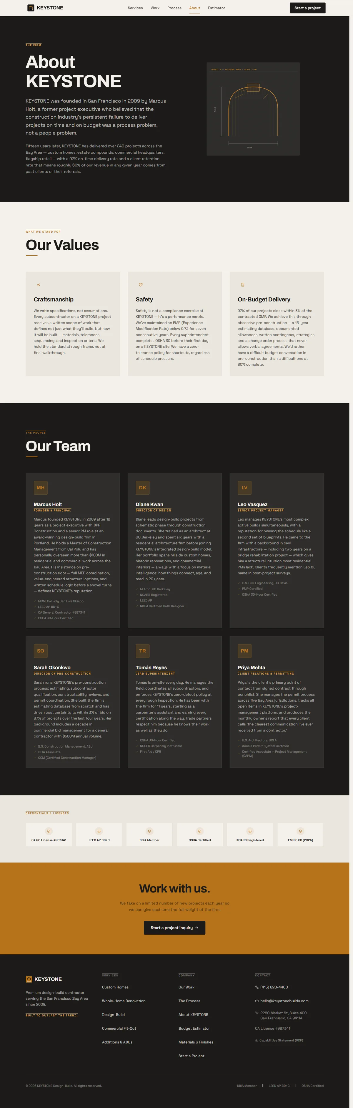 KEYSTONE — Design-Build Contractor screenshot 5