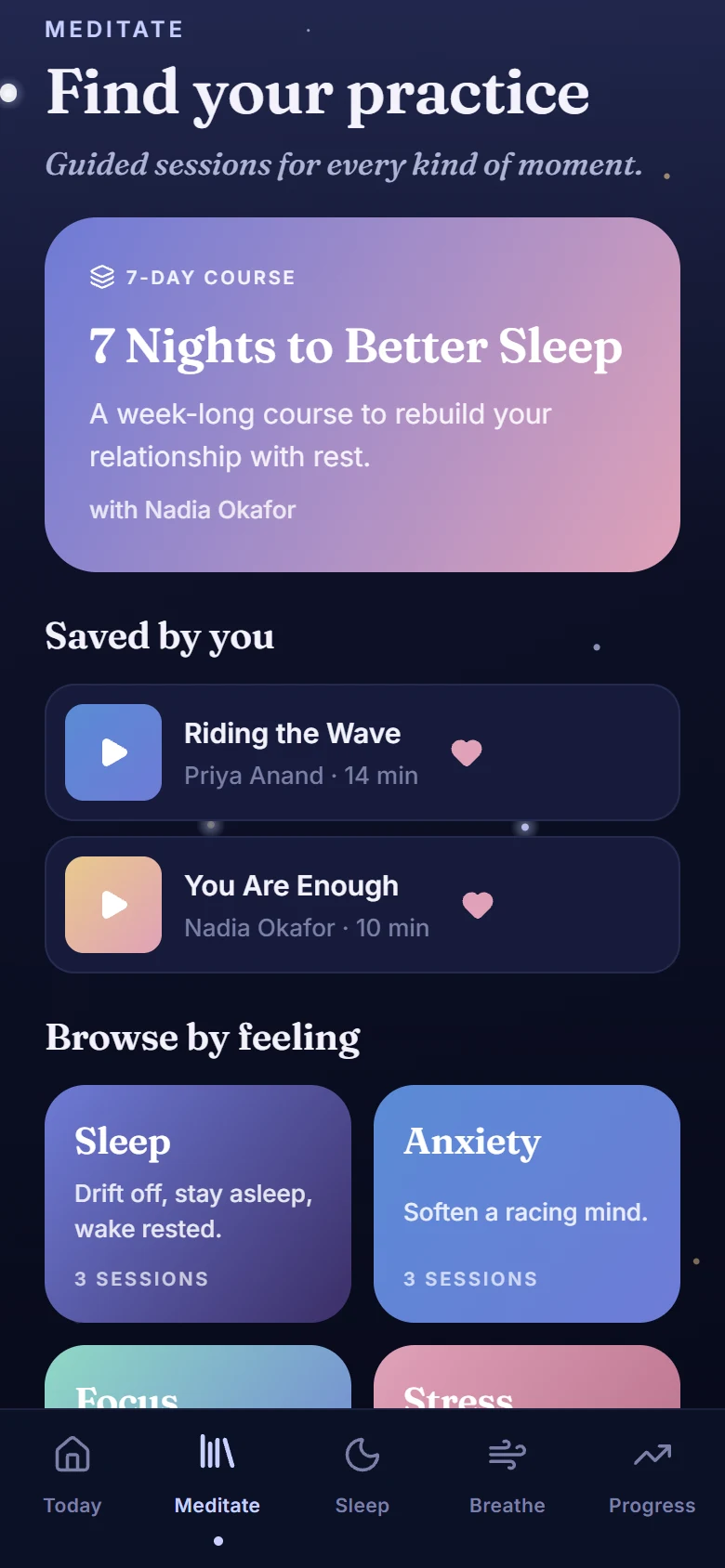 LULL — Meditation & Sleep App screenshot 6