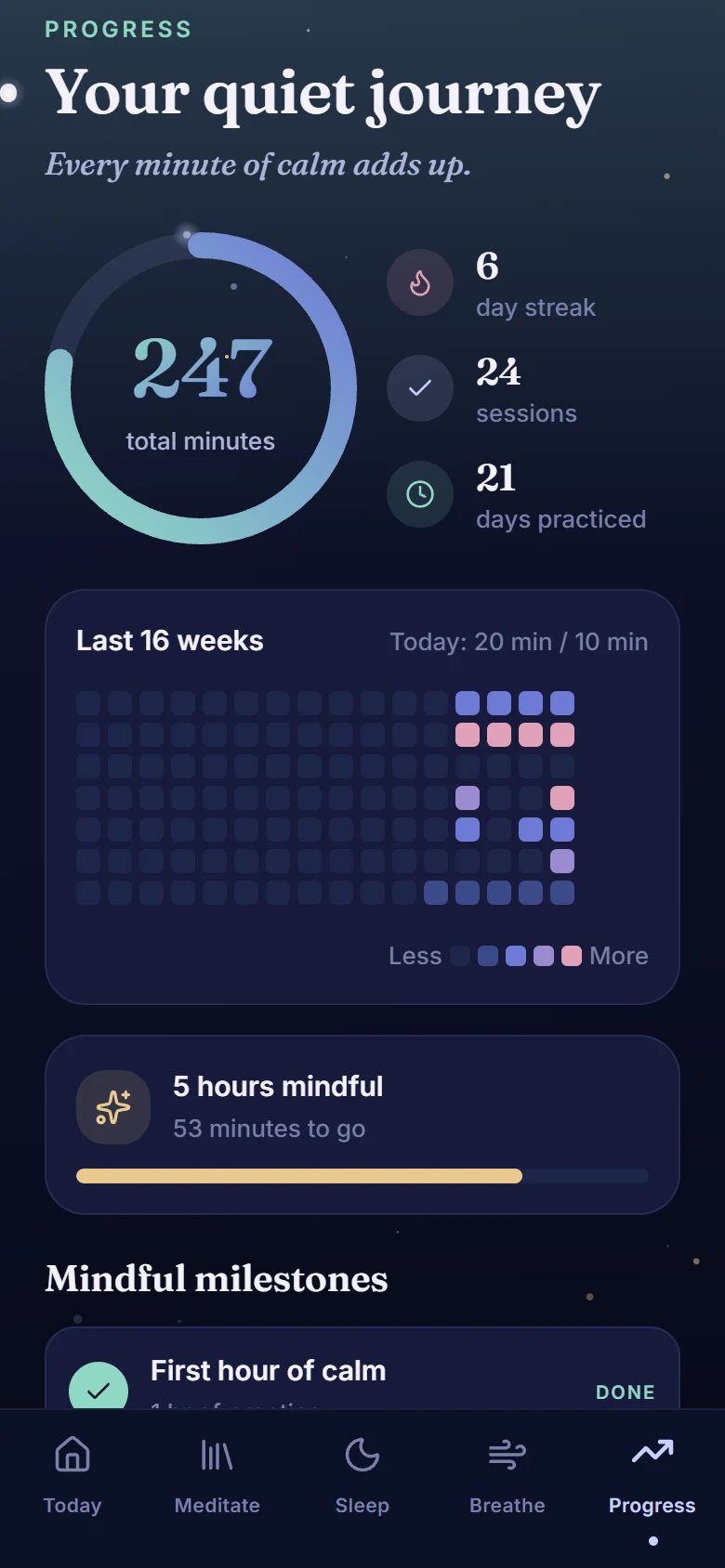LULL — Meditation & Sleep App screenshot 5